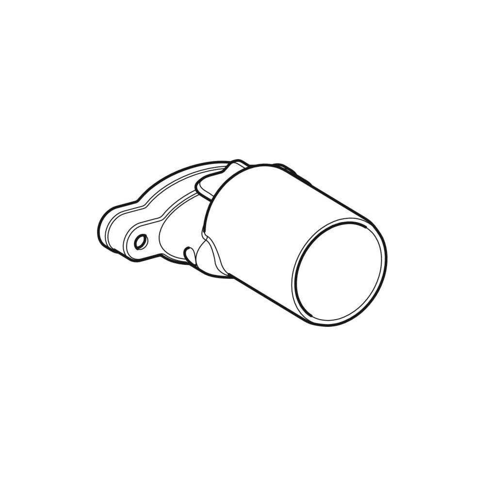 Geberit Anschlussstutzen, d 50mm für Varino Balkoneinlauf 13x13cm, Schwarz... GEBERIT-243969161 4025416437017 (Abb. 3)