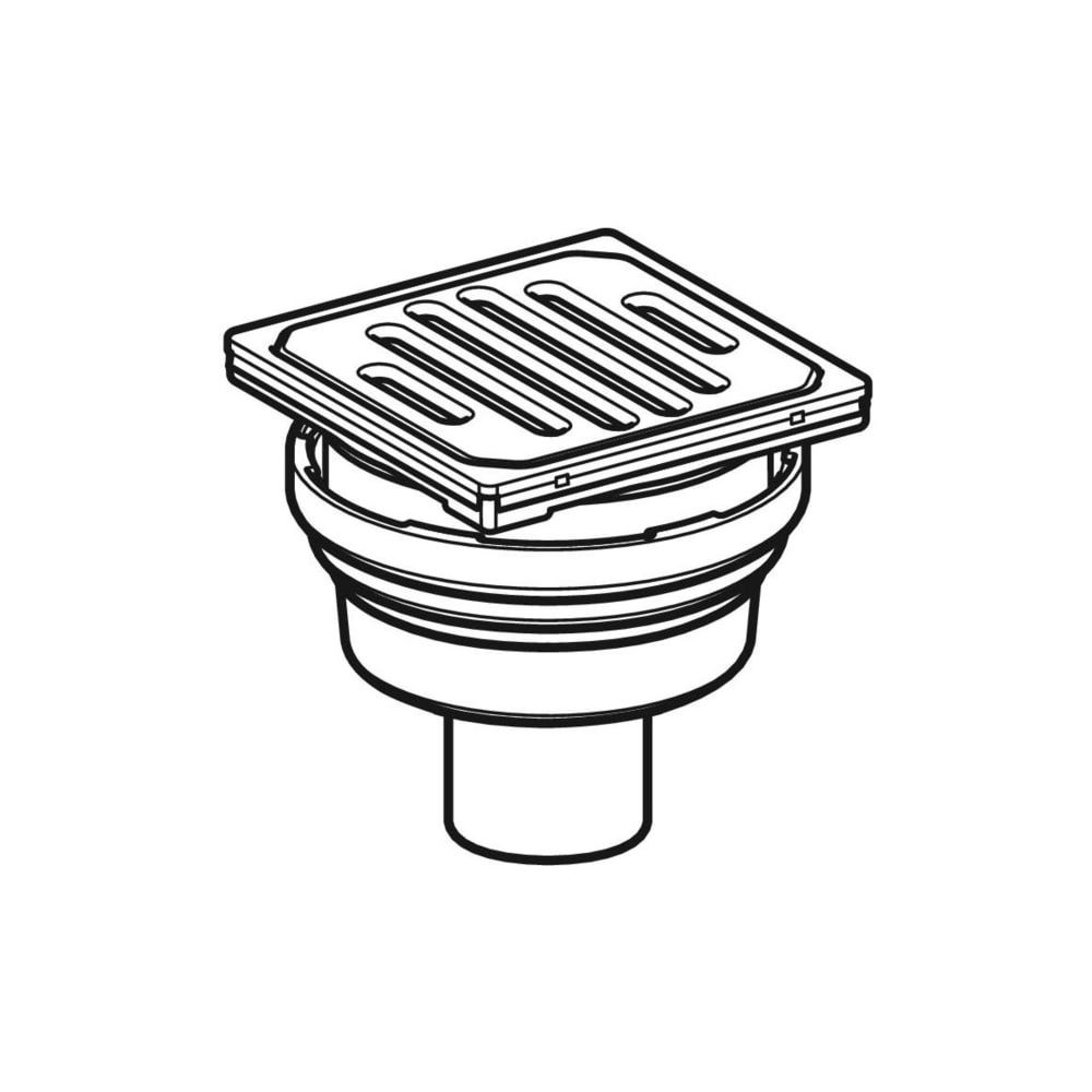 Geberit Varino Bodeneinlauf vertikal, d50 d 50mm... GEBERIT-388033001 4025416362531 (Abb. 3)