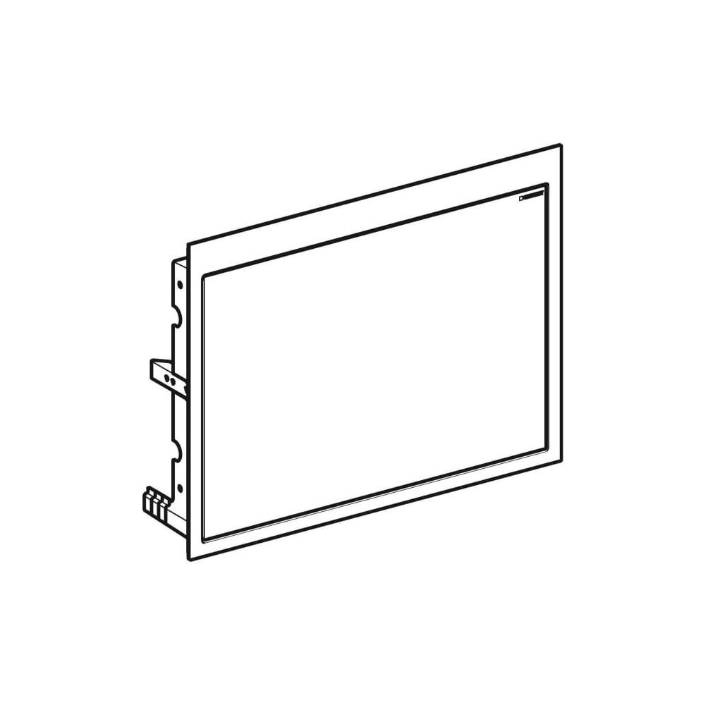 Geberit Fertigbauset für Geberit ONE Waschtisch schwebendes Design weiß-alpin... GEBERIT-115420111 4025416142829 (Abb. 2)