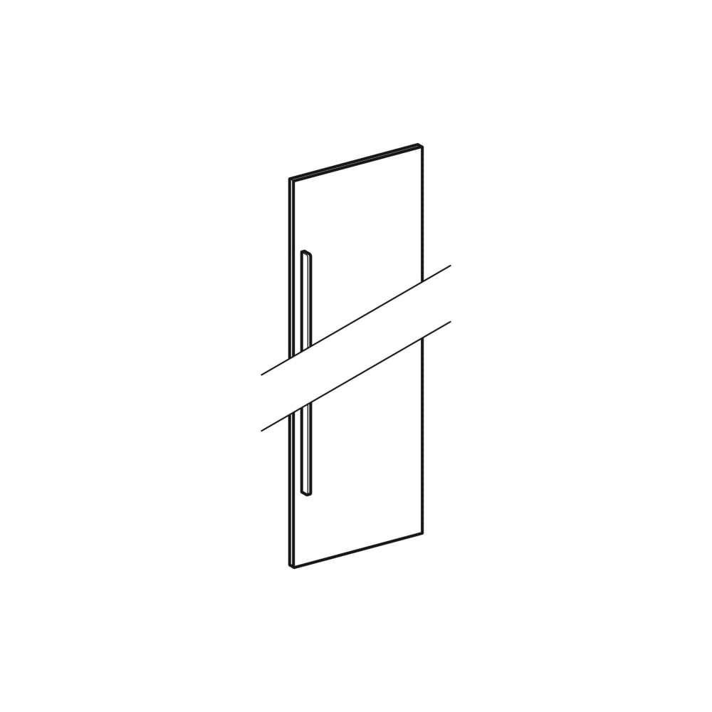 Geberit iCon Spiegeltür für Hochschrank, Breite 36cm, Eiche... GEBERIT-598775000 4022009338348 (Abb. 3)