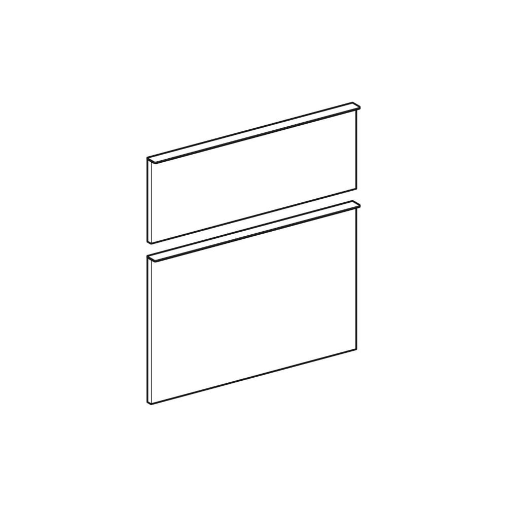 Geberit Set Schubladenfronten für iCon Unterschrank für Waschtisch Eiche natur/Melam... GEBERIT-598752000 4022009338119 (Abb. 3)