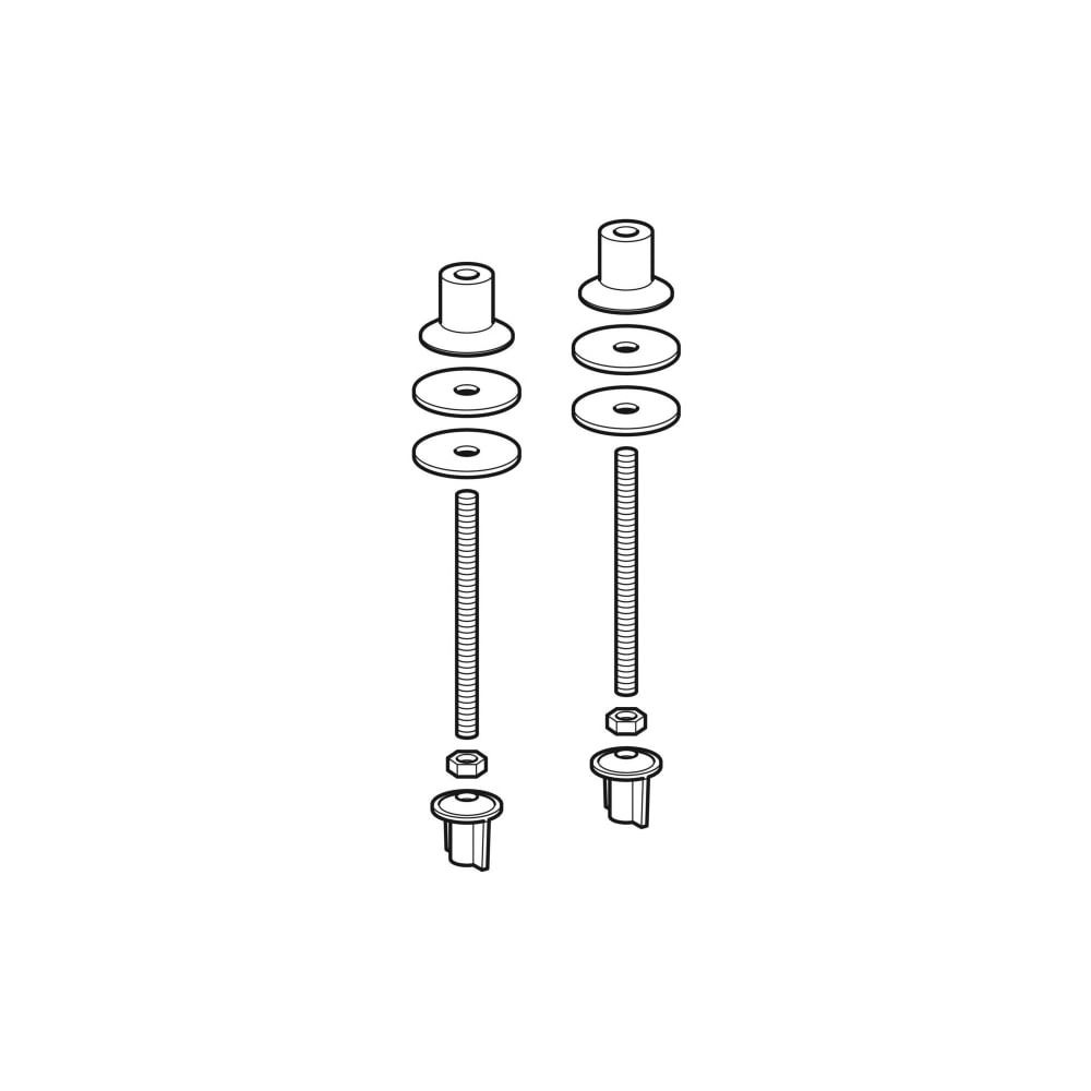 Geberit Befestigungsmaterial für Aufsatzwaschtisch... GEBERIT-595734000 4022009313383 (Abb. 3)