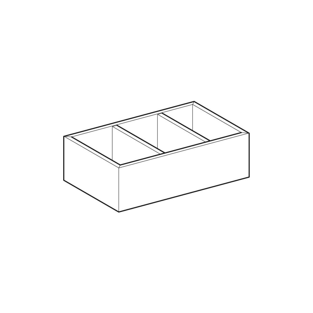 Geberit Schubladeneinsatz H-Unterteilung, für untere Schublade, 32,3x9,8x20cm, Lava/... GEBERIT-500676001 4025416140825 (Abb. 3)