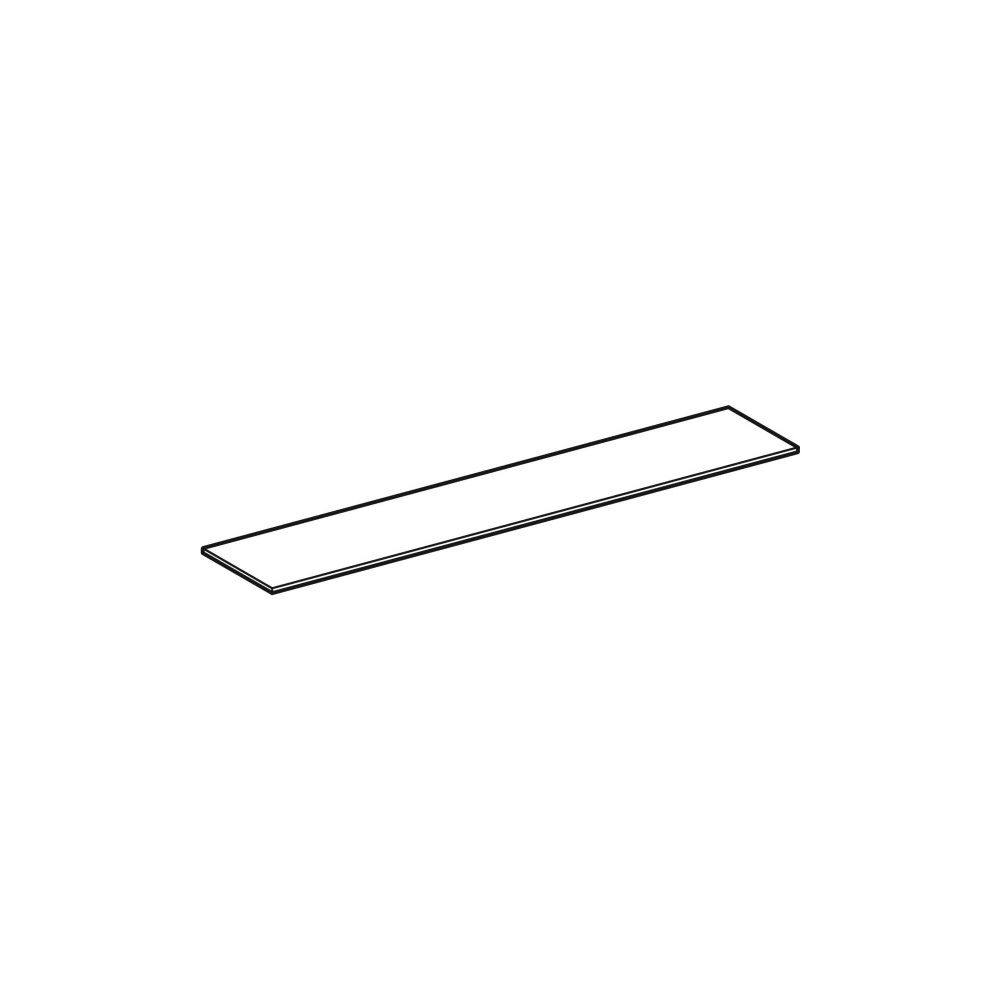 Geberit Glaseinlegeboden für Option Plus Spiegelschrank, Breite 75cm, Glas... GEBERIT-595209000 4022009368222 (Abb. 1)