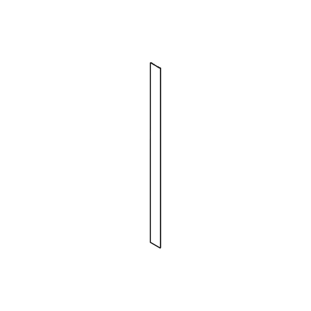 Geberit Seitenverkleidung für Geberit Monolith Sanitärmodul für Waschtisch Aluminium... GEBERIT-242730TA1 4025416175124 (Abb. 1)