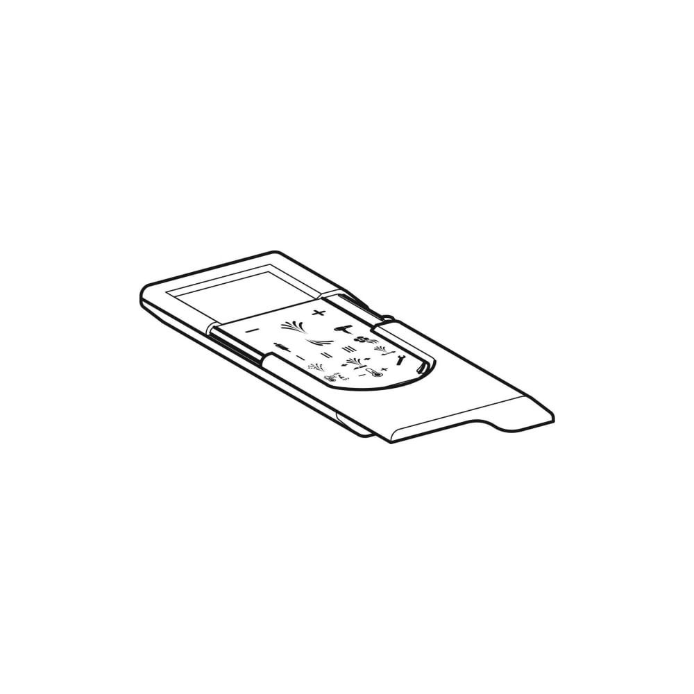 Geberit Fernbedienung für Geberit AquaClean 8000plus, Aufputz... GEBERIT-242299001 4025416742517 (Abb. 3)
