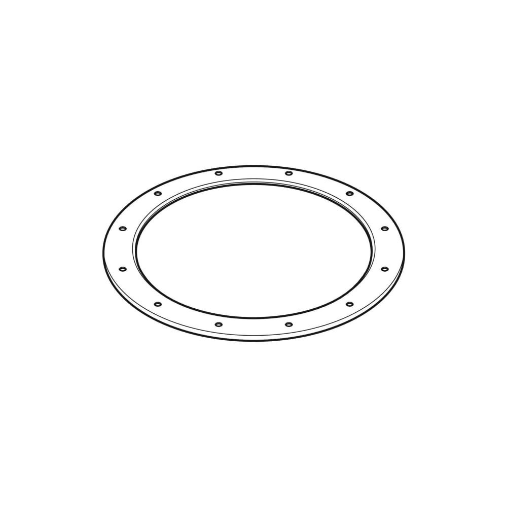 Geberit Befestigungsflansch für Geberit Pluvia Dachwassereinlauf mit Ablaufleistung ... GEBERIT-242761001 4025416188841 (Abb. 3)