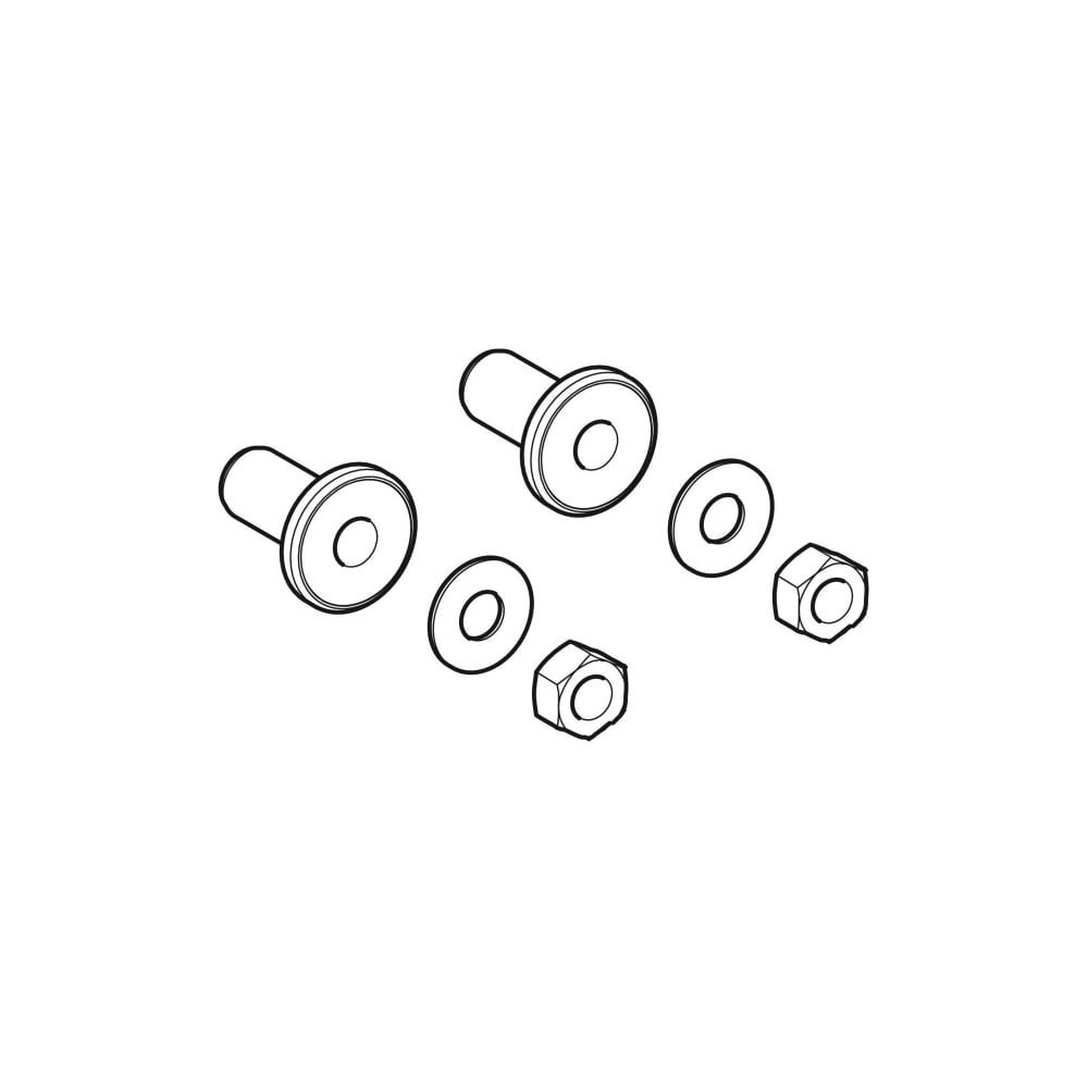 Geberit Set Schallschutzhülsen für Geberit AquaClean Mera, Sela, 2 Schallschutzhülse... GEBERIT-243697001 4025416555285 (Abb. 3)