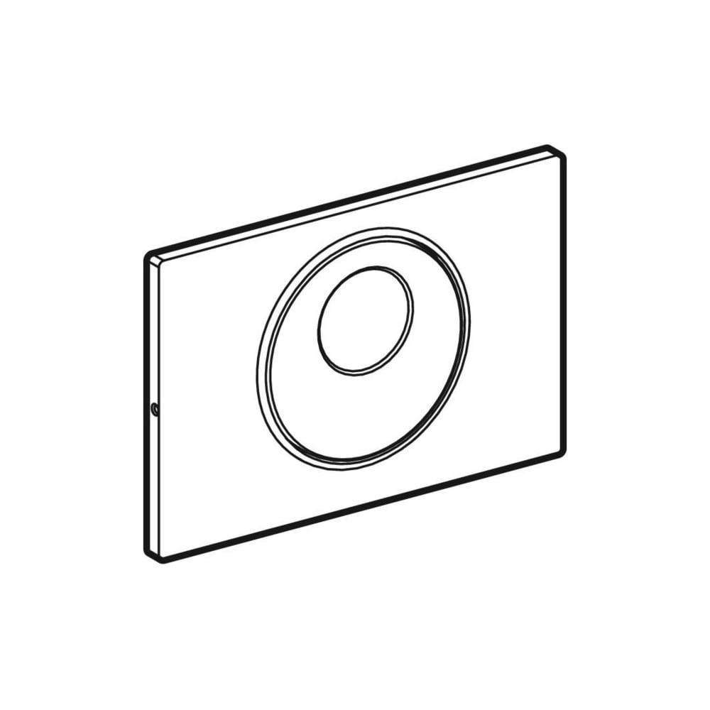 Geberit Sigma 10 Drückerplatte für WC-Steuerung, elektronische Spülauslösung, Round,... GEBERIT-242781DW1 4025410703897 (Abb. 3)