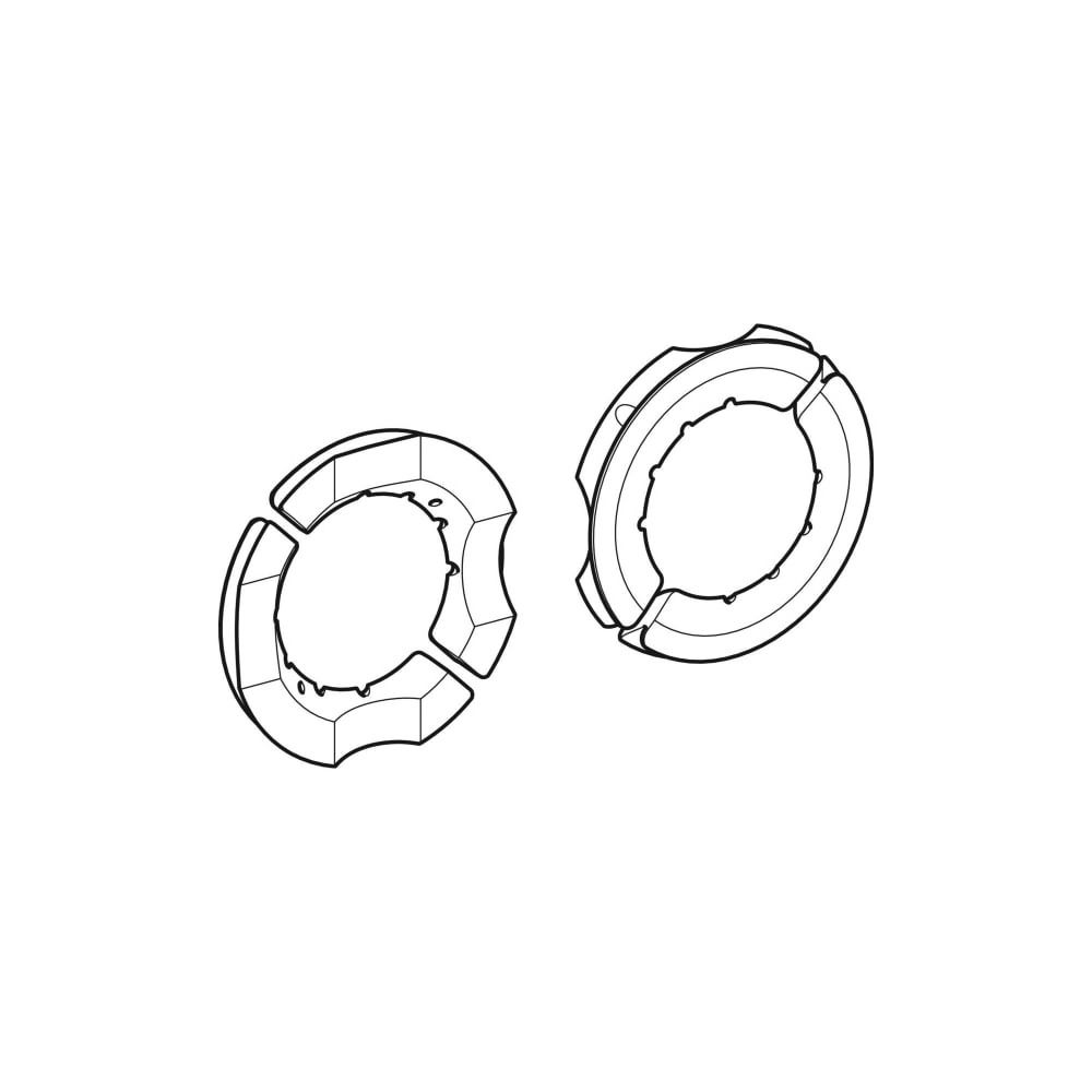 Geberit Set Einsatzbacken für Aufspannplatte d110 Außendurchmesser 90/110mm, 4 Stück... GEBERIT-359057001 4025416278931 (Abb. 3)