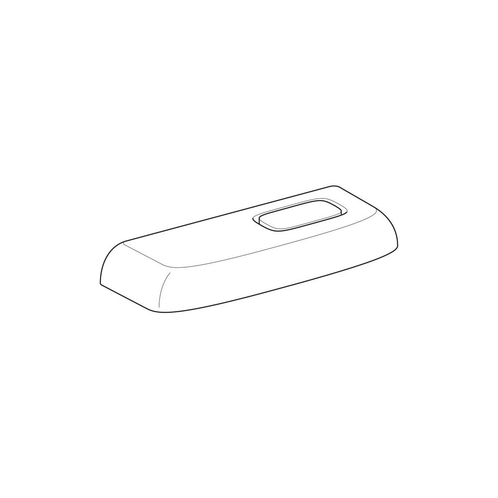 Geberit Spülkastendeckel für Aufputzspülkasten... GEBERIT-598270000 4022009196290 (Abb. 1)