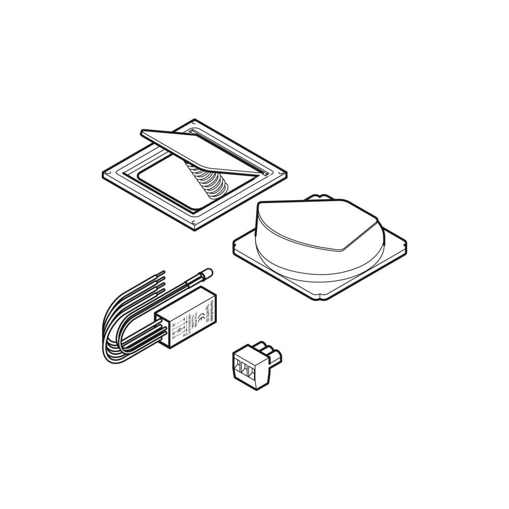 Geberit Elektronikset für Aerotec 90... GEBERIT-242853001 4025416279297 (Abb. 1)