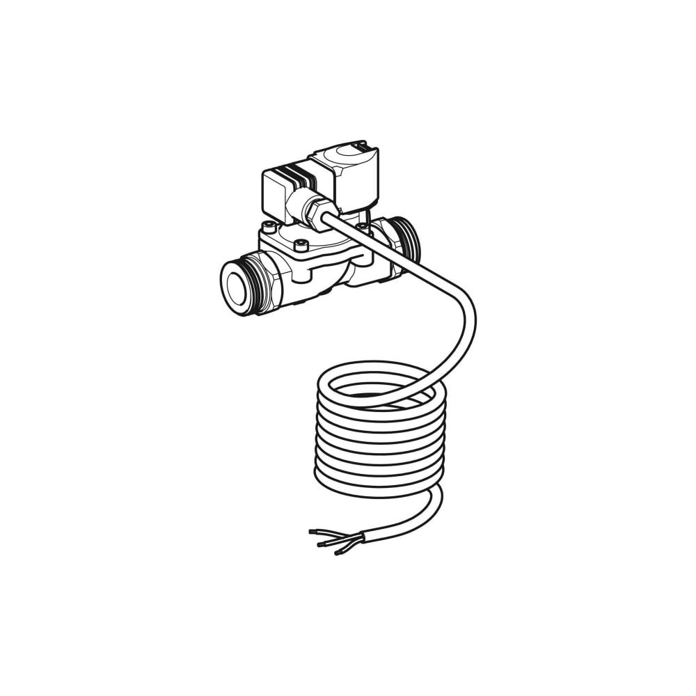Geberit Magnetventil für Urinalsteuerung mit zeitgesteuerter Spülauslösung... GEBERIT-577565000 4022009306743 (Abb. 3)