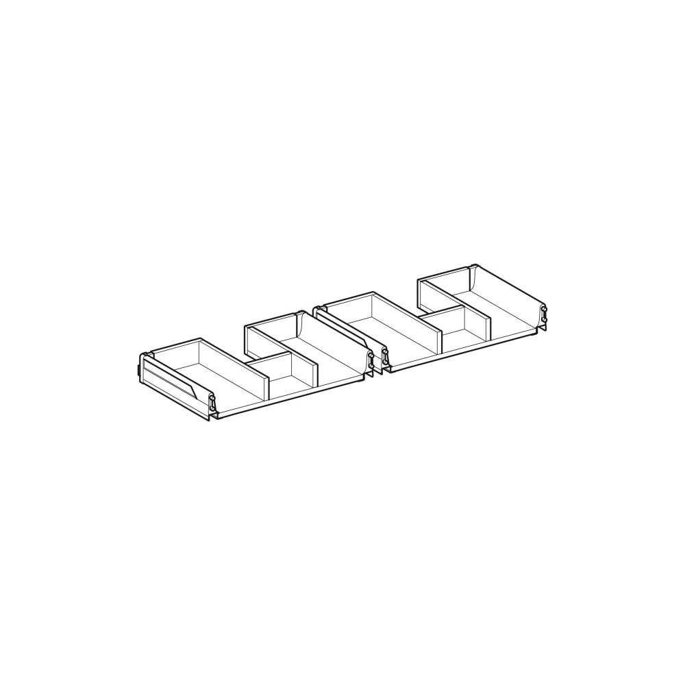 Geberit Schublade für Unterschrank für Waschtisch, Breite Waschtisch 120cm... GEBERIT-598837000 4022009319125 (Abb. 3)
