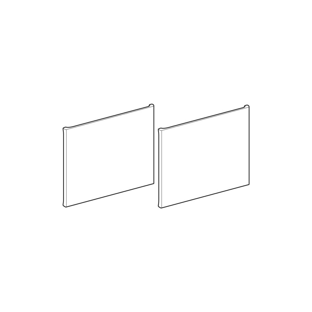 Geberit Set Schubladenfronten für Renova Plan Unterschrank für Doppelwaschtisch Weiß... GEBERIT-595265000 4022009345667 (Abb. 3)