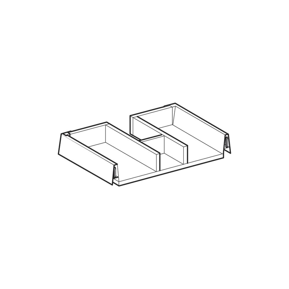 Geberit Schublade mit Ausschnitt für Unterschrank Waschtisch Smyle, Breite 90cm... GEBERIT-595642000 4022009348071 (Abb. 1)