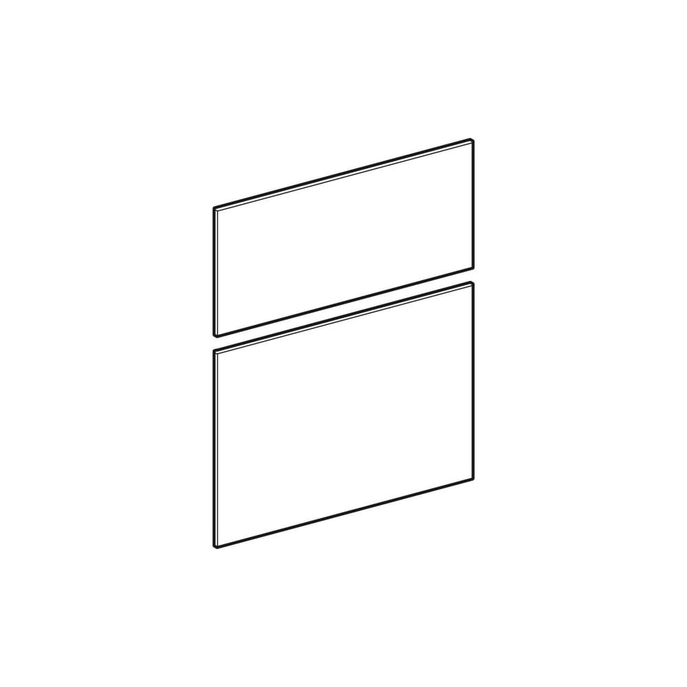 Geberit Set Schubladenfronten für Seitenschrank, Greige, 2 Stück... GEBERIT-595456000 4022009339598 (Abb. 1)