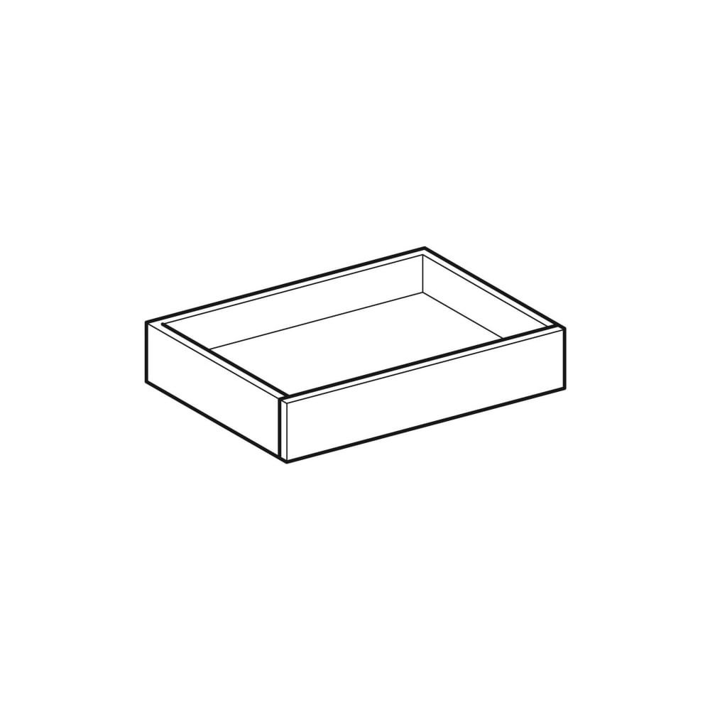Geberit Innenschublade für Unterschrank für Waschtisch Eiche beige, Breite Waschtisc... GEBERIT-595536000 4022009325805 (Abb. 1)