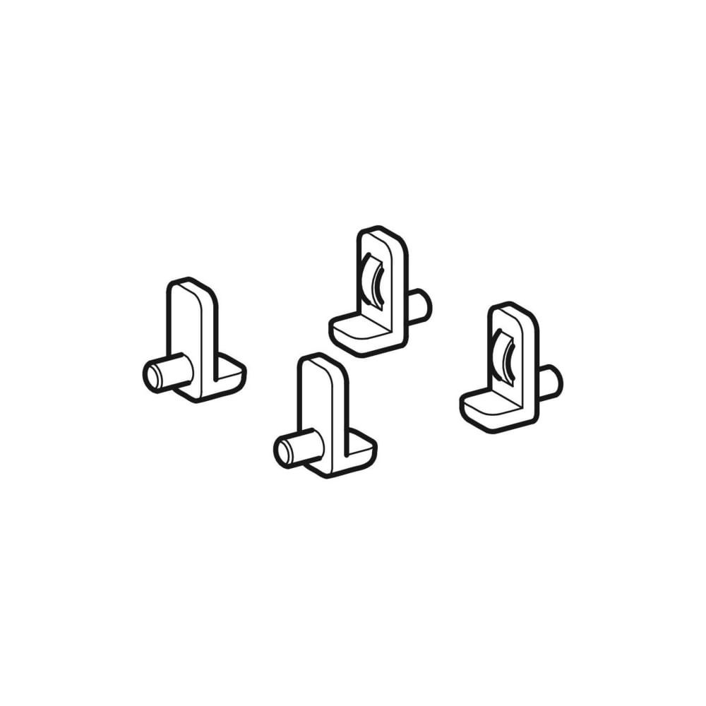 Geberit Set Regalbolzen für Hochschrank, 4 Stück... GEBERIT-595286000 4022009345995 (Abb. 3)