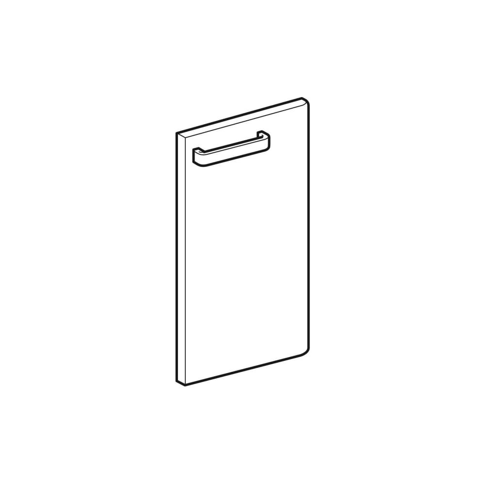 Geberit Tür für Unterschrank für Waschtisch, Breite Waschtisch 75cm, Weiß... GEBERIT-597917000 4022009299533 (Abb. 1)