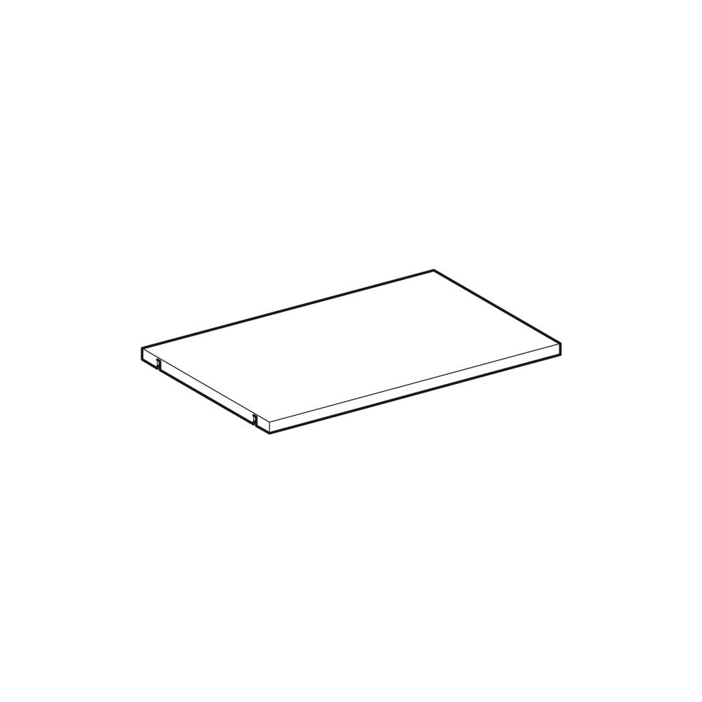 Geberit Einlegeboden für Unterschrank für Waschtisch, Breite 65cm, Weiß Melaminbesch... GEBERIT-245110011 4025410572257 (Abb. 3)
