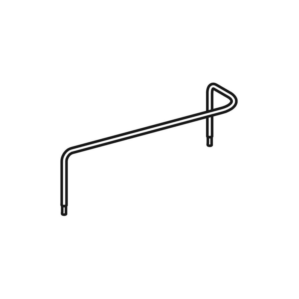 Geberit Reling für rechte Tür, für Renova Comfort Unterschrank für Waschtisch, Breit... GEBERIT-596927000 4022009320381 (Abb. 1)