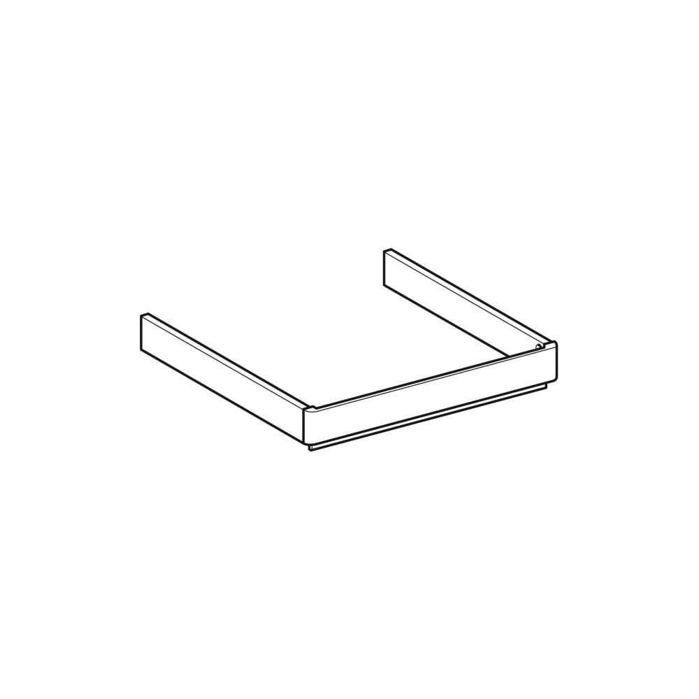 Geberit Designstreifen für Renova Comfort Unterschrank für Waschtisch graphit, Breit... GEBERIT-596929000 4022009320428 (Abb. 1)