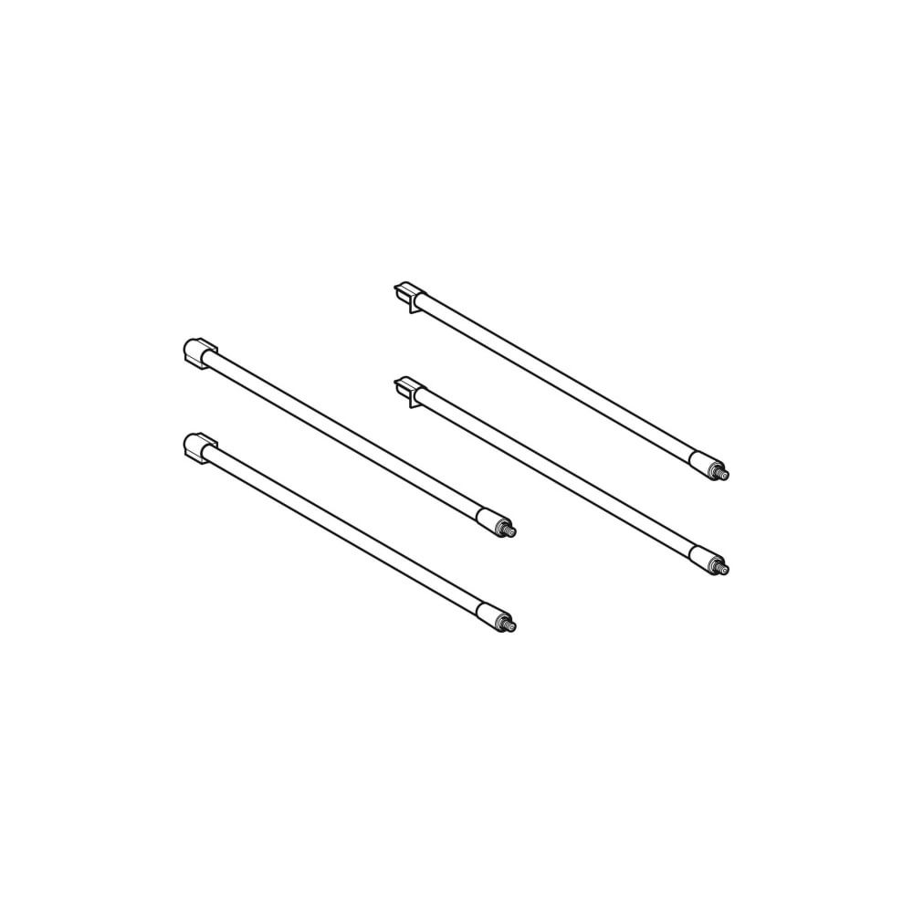 Geberit Set Relings für Schublade, 4 Stück... GEBERIT-243766001 4025416851332 (Abb. 3)