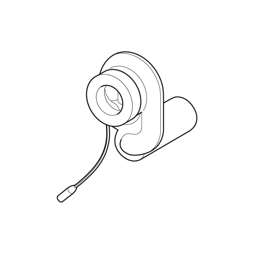 Geberit Schneckengeruchsverschluss für Urinalsteuerung, Abgang 40mm... GEBERIT-599066000 4022009311860 (Abb. 1)