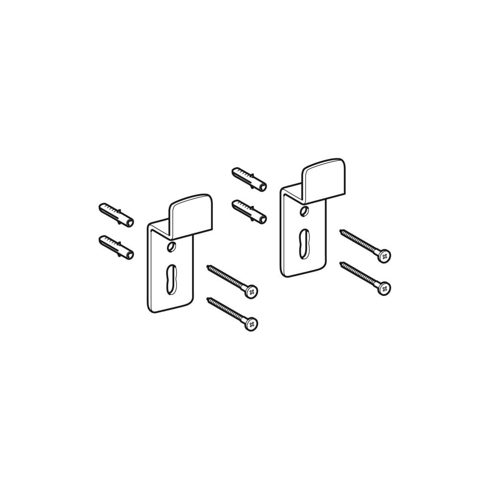 Geberit Befestigungsmaterial für Lichtspiegel... GEBERIT-598947000 4022009324501 (Abb. 1)