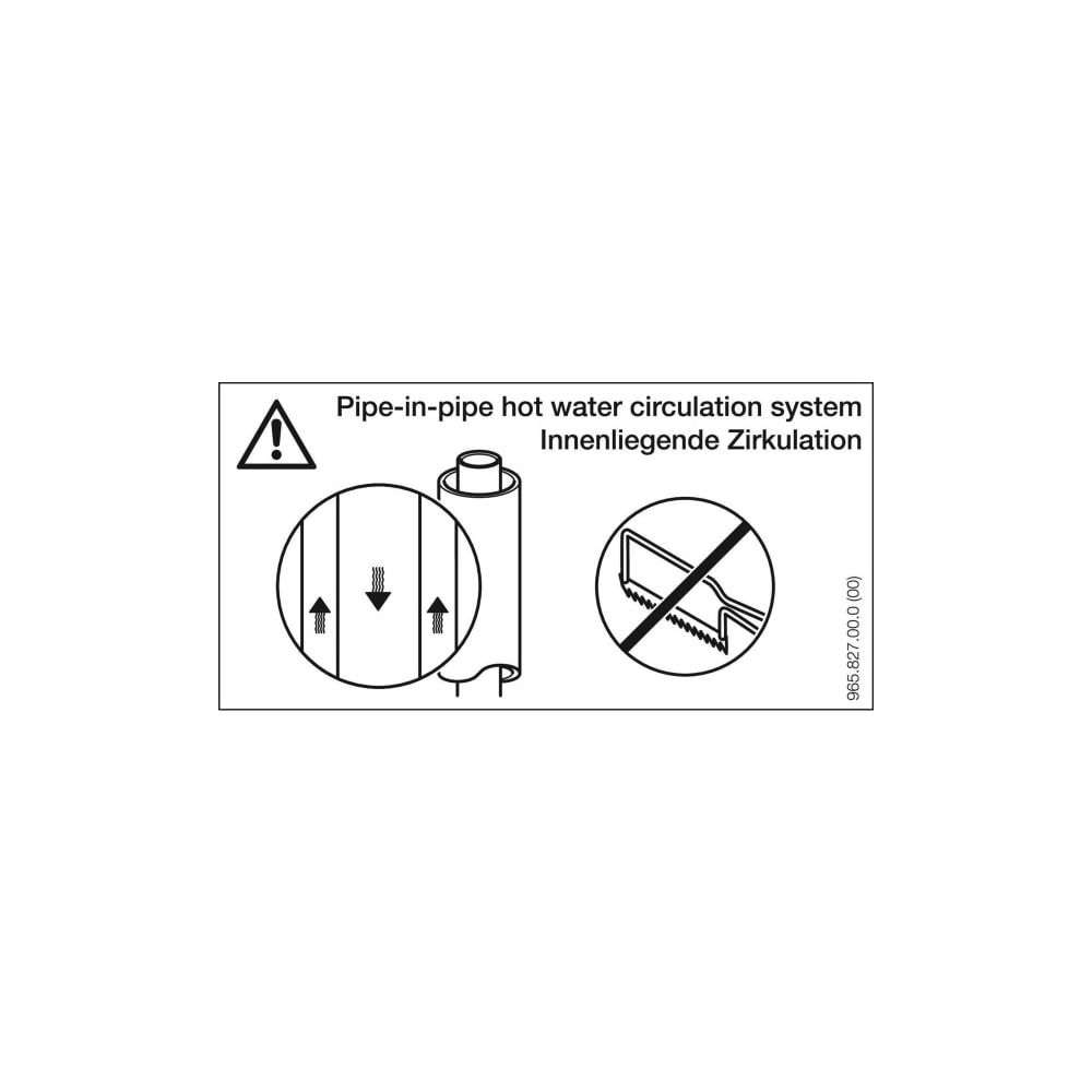 Geberit Hinweisaufkleber innenliegende Zirkulation... GEBERIT-965827001 4025416177012 (Abb. 3)