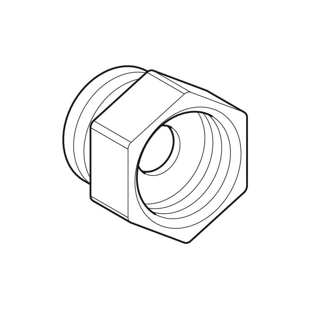Geberit Übergang, AquaClean, flach dichtend auf radial dichtend, 242738001... GEBERIT-242738001 4025416176695 (Abb. 3)