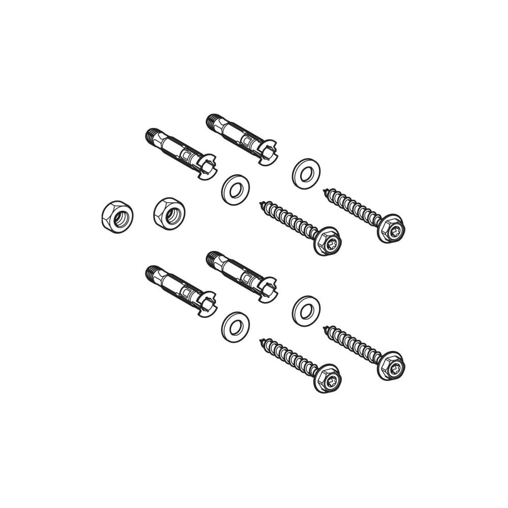 Geberit Befestigungsset für WCs, Bidets, Waschtische... GEBERIT-216179001 4025416260936 (Abb. 4)