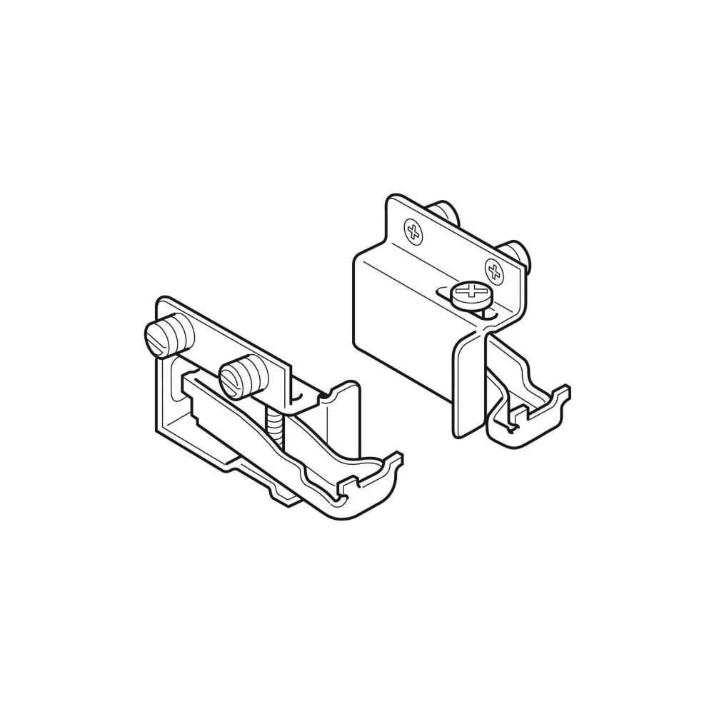 Geberit Set Schrankaufhänger für Unterschrank für Waschtische... GEBERIT-597712000 4022009314694 (Abb. 3)