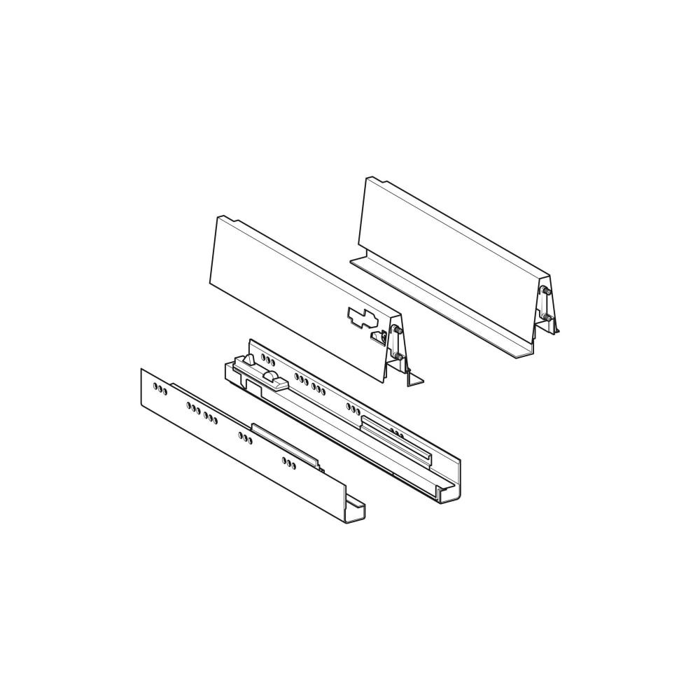 Geberit Set Auszugsschienen für Unterschrank für Waschtische... GEBERIT-598928000 4022009321128 (Abb. 1)