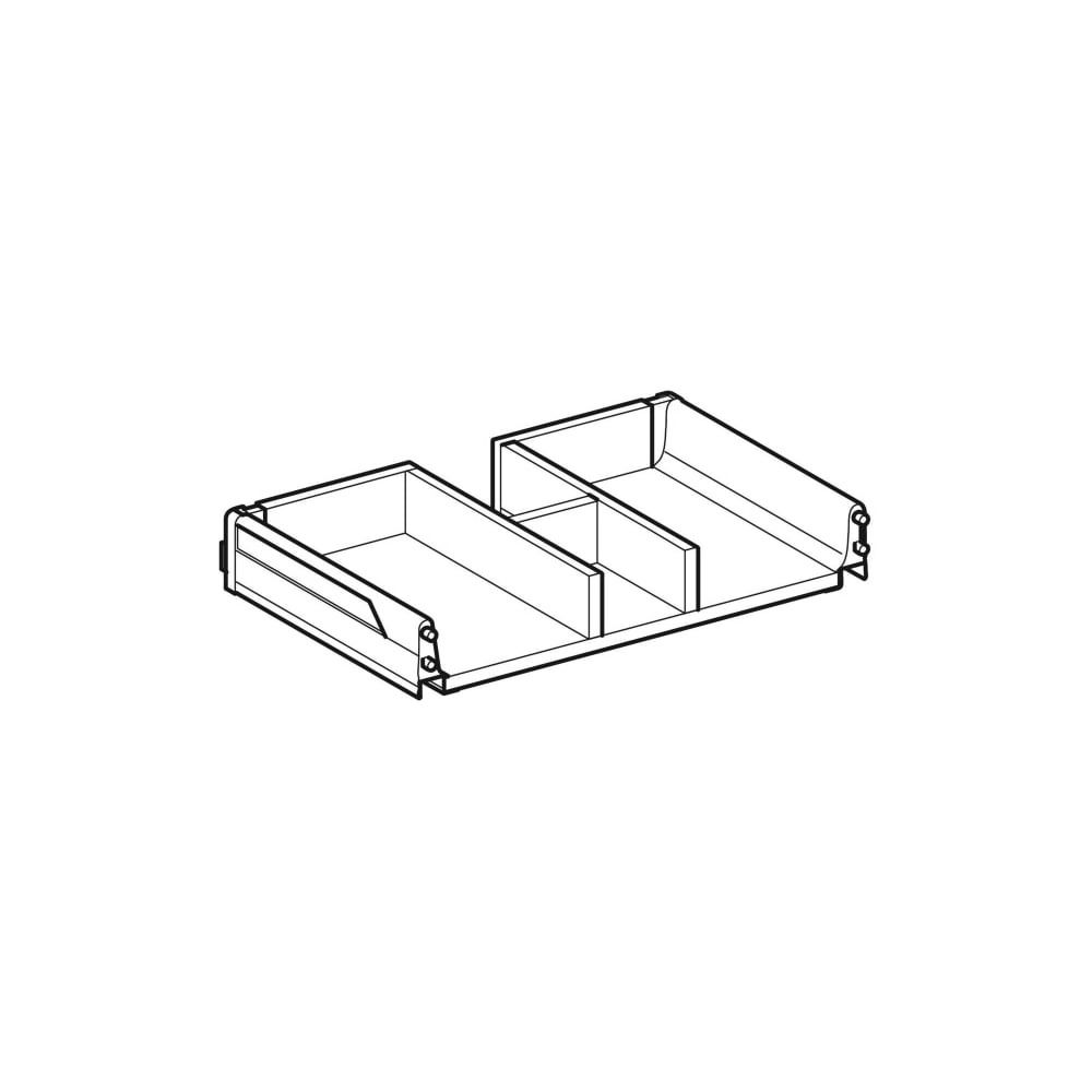 Geberit Schublade für Unterschrank für Waschtisch, Breite 60cm... GEBERIT-598783000 4022009322248 (Abb. 1)