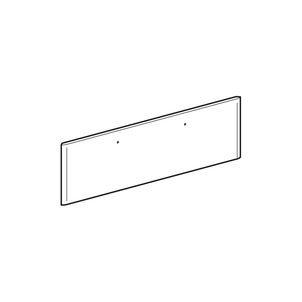 Geberit Schubladenfront für Unterschrank für Waschtisch, Weiß, Breite Waschtisch 100... GEBERIT-597244000 4022009331189 (Abb. 1)