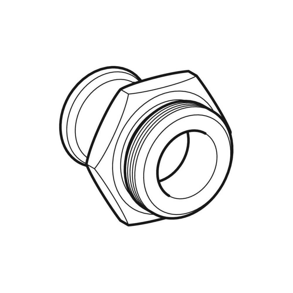 Geberit Mapress Edelstahl Übergang mit Außengewinde G d 35mm, G 1 1/2″... GEBERIT-31735 4024723317357 (Abb. 3)