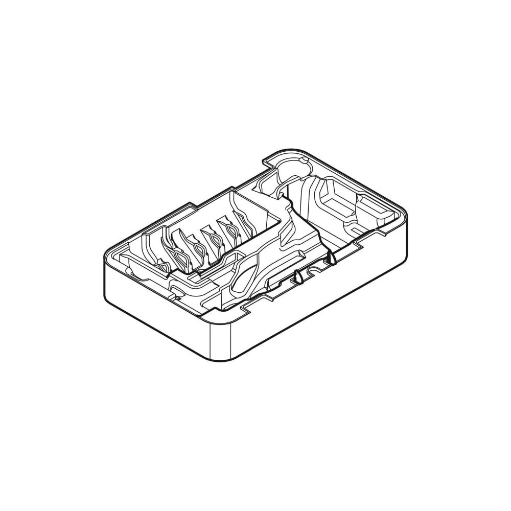 Geberit Koffereinsatz 20B-IV für Pressgeräte Typ 2, Typ 3, Netzbetrieb ABS... GEBERIT-691123001 4025410727879 (Abb. 1)