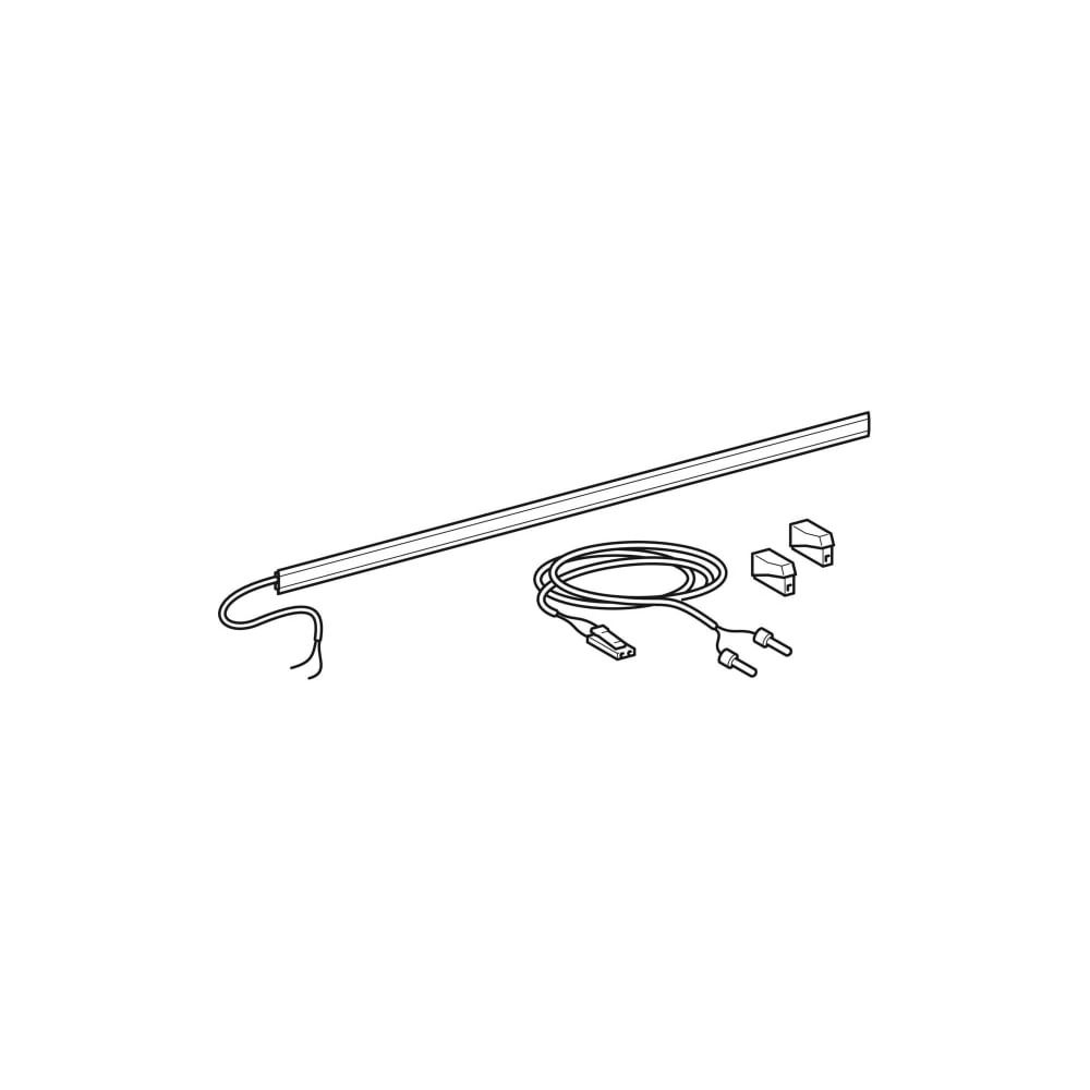 Geberit Set untere Leuchte für Option Plus Spiegelschrank, alt, Breite 60cm... GEBERIT-595177000 4022009347623 (Abb. 3)