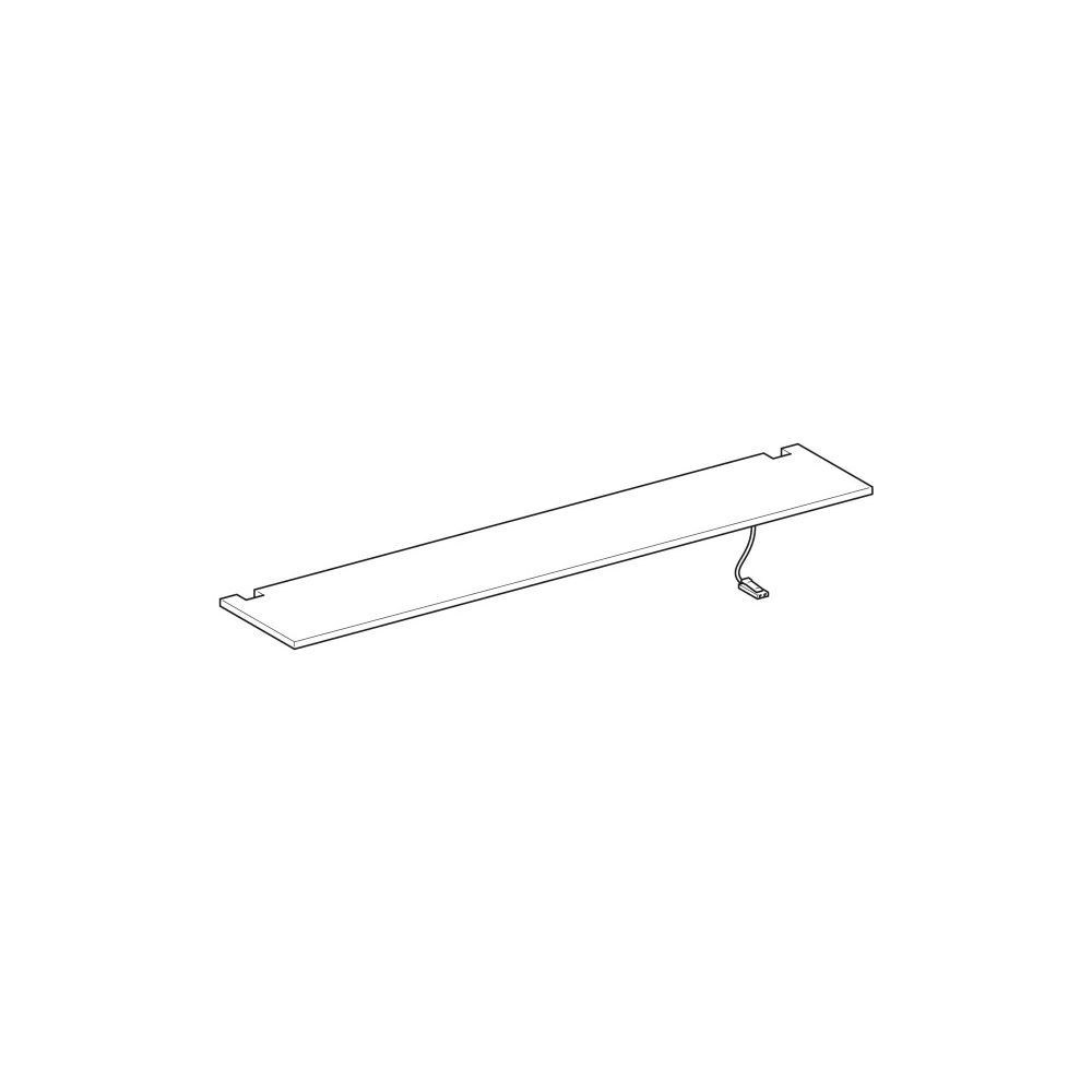 Geberit Set obere Leuchte für Option Plus Spiegelschrank, Breite 90cm... GEBERIT-595342000 4022009368062 (Abb. 1)