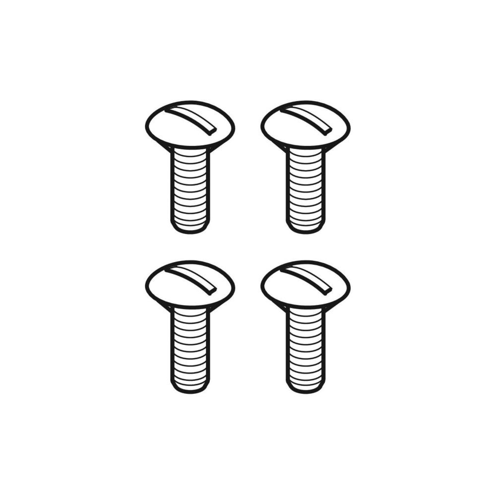 Geberit Set Befestigungsschrauben für Lichtspiegel... GEBERIT-597590000 4022009322675 (Abb. 1)