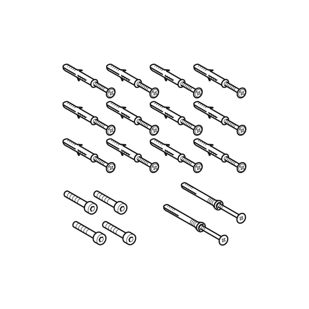 Geberit Befestigungsmaterial für Unterschrank für Waschtische... GEBERIT-595491000 4022009346916 (Abb. 1)