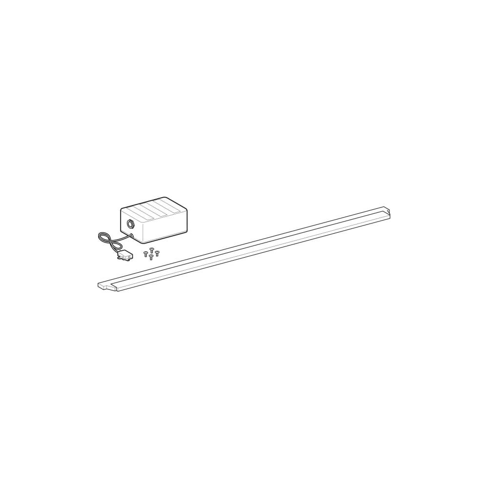 Geberit Set Lichtleiste für Unterschrank für Waschtisch, Breite Waschtisch 160cm... GEBERIT-595497000 4022009347043 (Abb. 1)