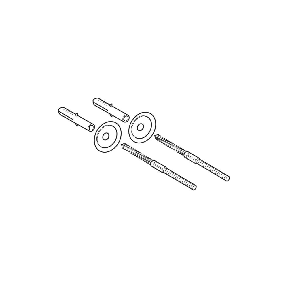 Geberit Befestigungsmaterial für Ausgussbecken... GEBERIT-594002000 4022009204285 (Abb. 4)
