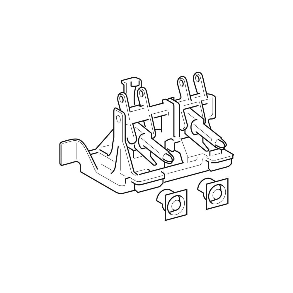 Geberit Universal Hebelmechanik komplett zu Universal Sanitärmodulen... GEBERIT-594733000 4022009333770 (Abb. 1)