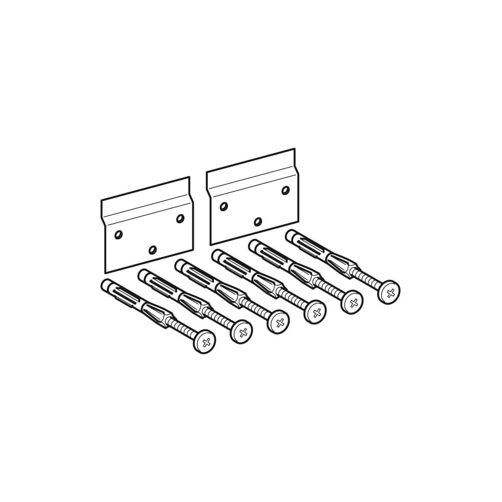 Geberit Befestigungsmaterial für Hochschrank... GEBERIT-597695000 4022009326253 (Abb. 1)
