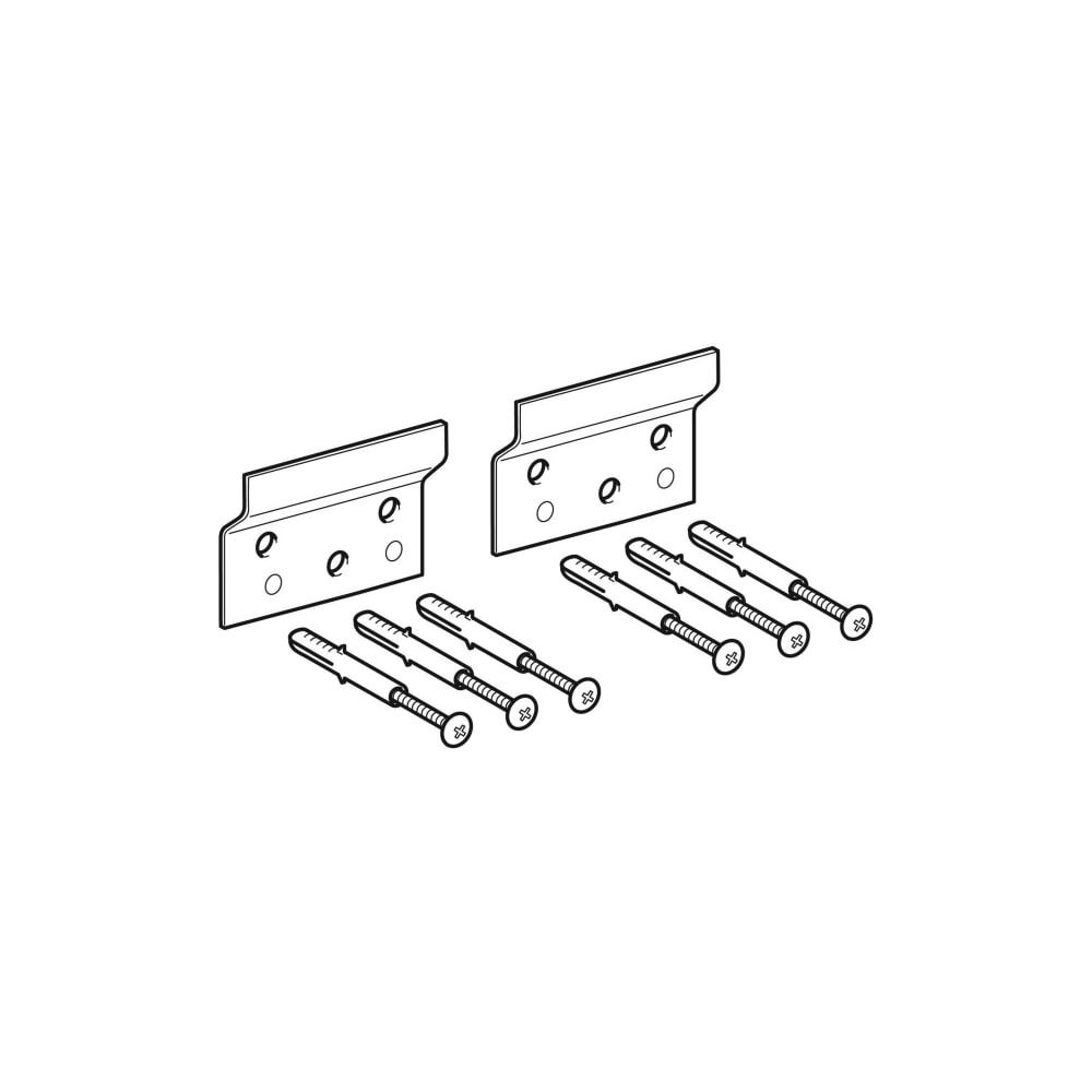 Geberit Befestigungsmaterial für Waschtischunterschrank, Seitenschrank... GEBERIT-598880000 4022009320060 (Abb. 1)