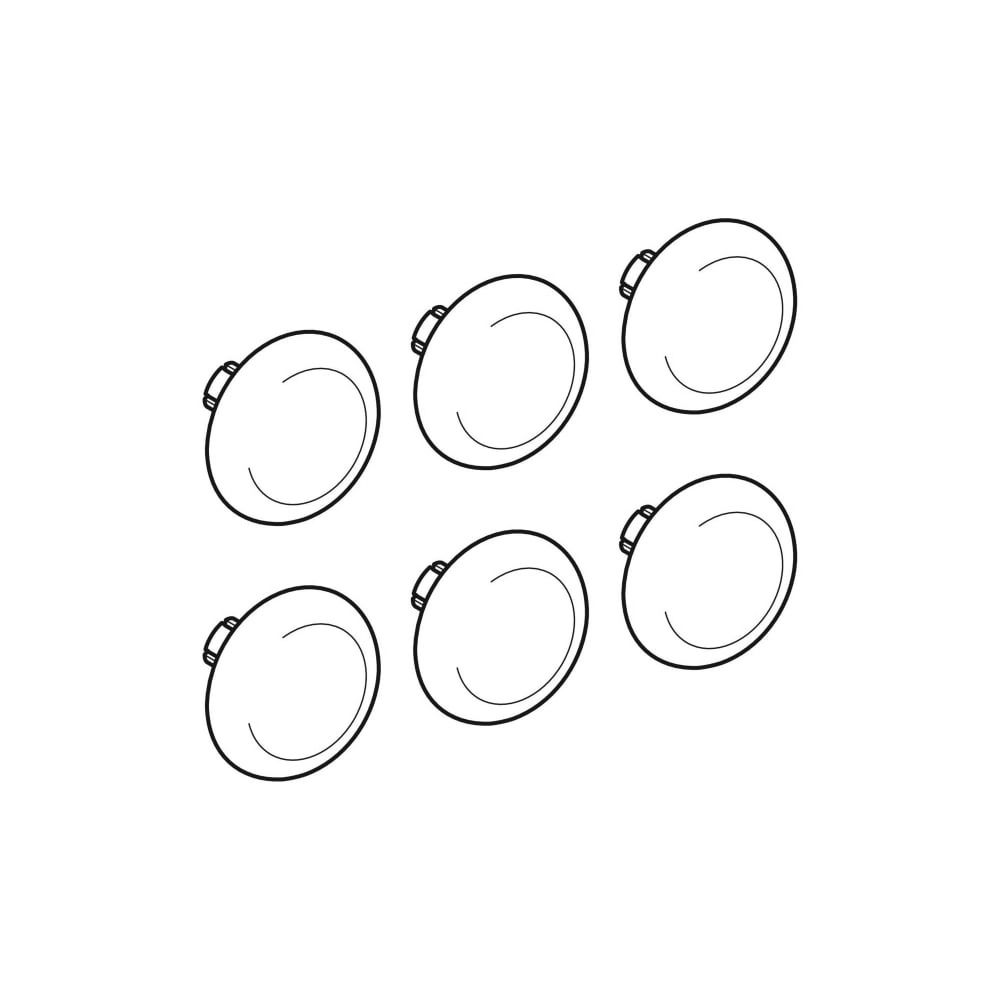 Geberit Set Puffer für WC-Deckel Slim Smyle, 2 Stück... GEBERIT-598121000 4022009348620 (Abb. 3)