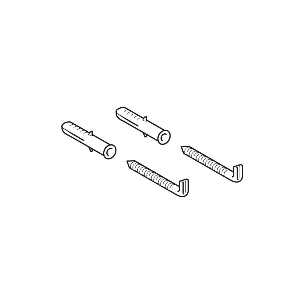 Geberit Befestigungsmaterial für Spiegelschrank... GEBERIT-595561000 4022009325959 (Abb. 1)